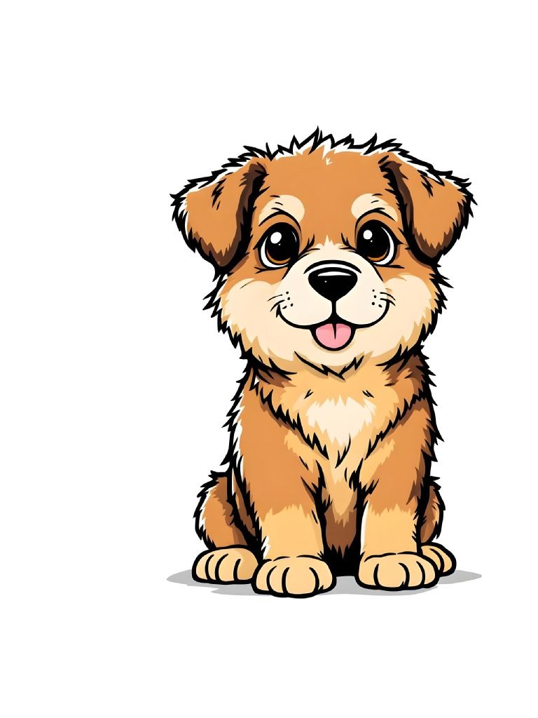 16 Cute Vector Dog Clipart Designs, Adorable Dog Designs, Dog Vector Graphics product image (3)