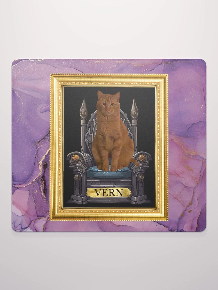 Pink Marble Vern Mousepad LARGE product image (2)