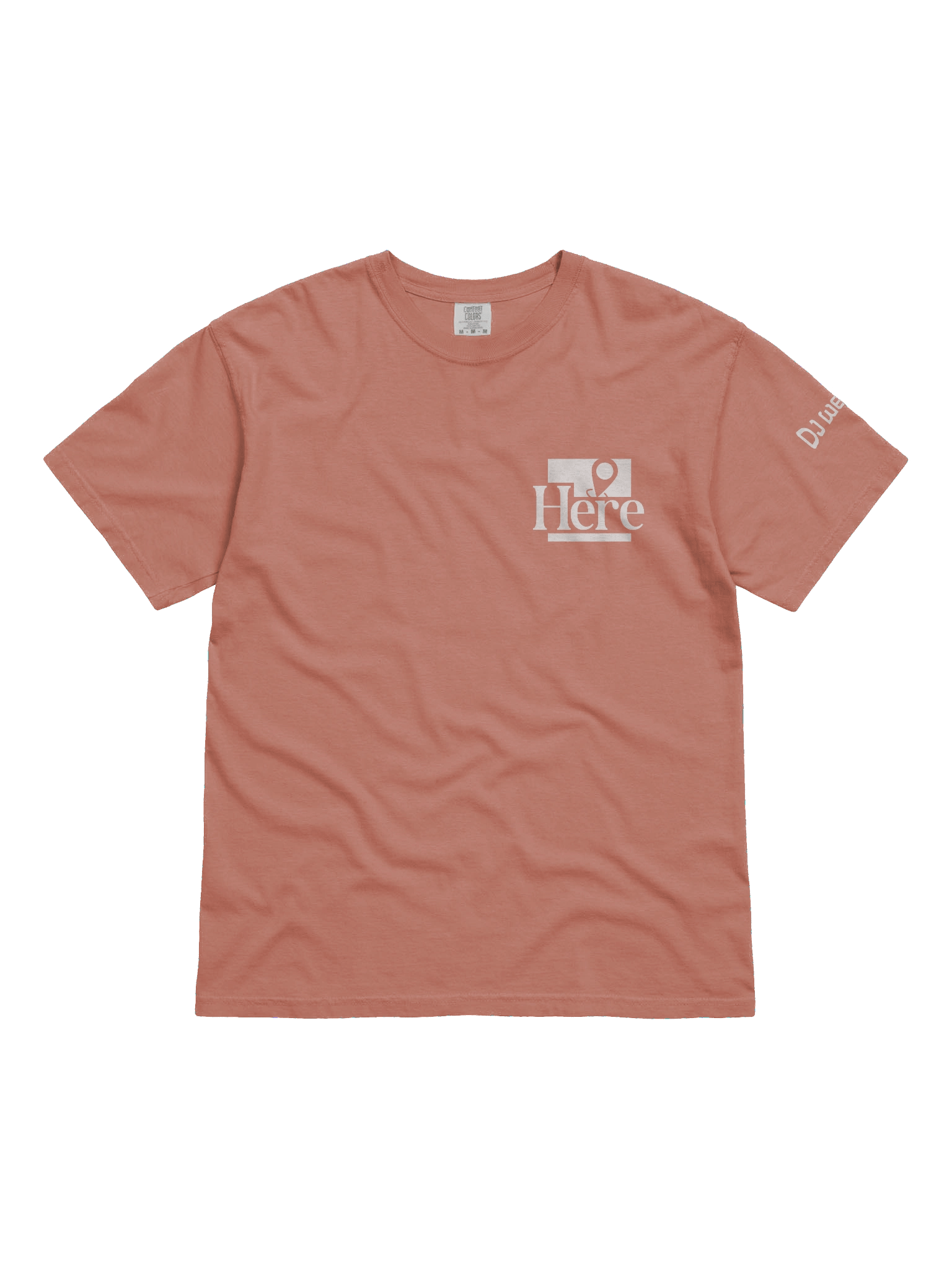DJ Weasel Here T-Shirt Inverted Variant 2 product image (1)