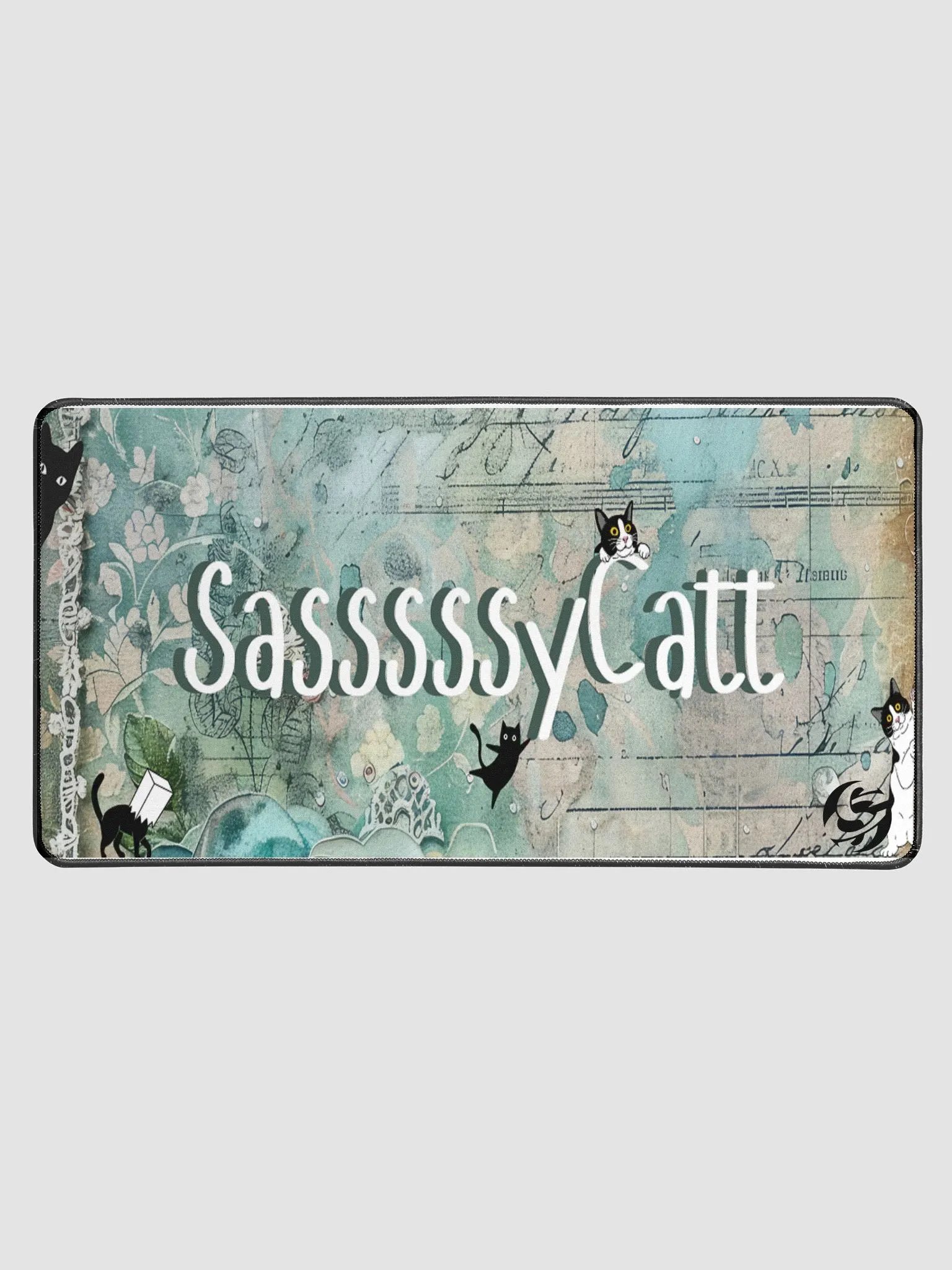 SasssssyCatt's Cover on Socials Desk Mat product image (1)