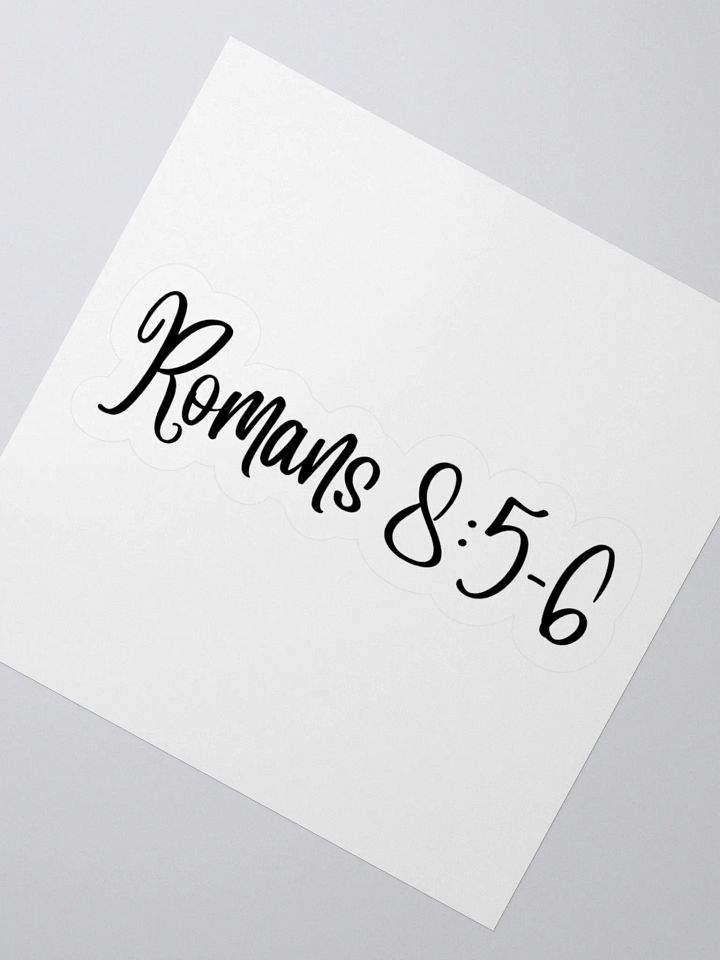 Romans 8:5-6 product image (6)