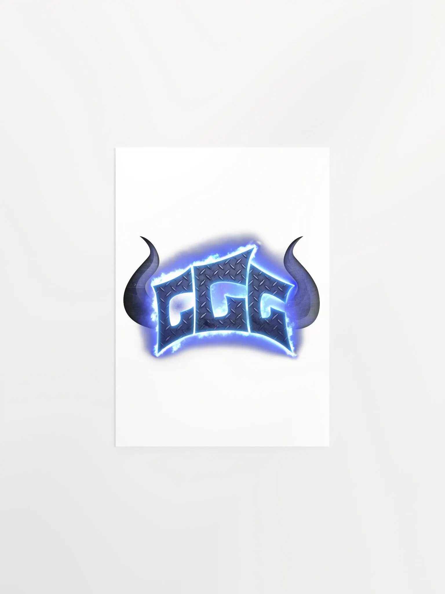 GGG Fire Logo Paper Poster product image (9)