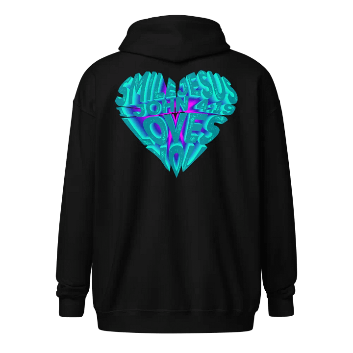 1 John 4:19 | Zipper Hoodie product image (1)