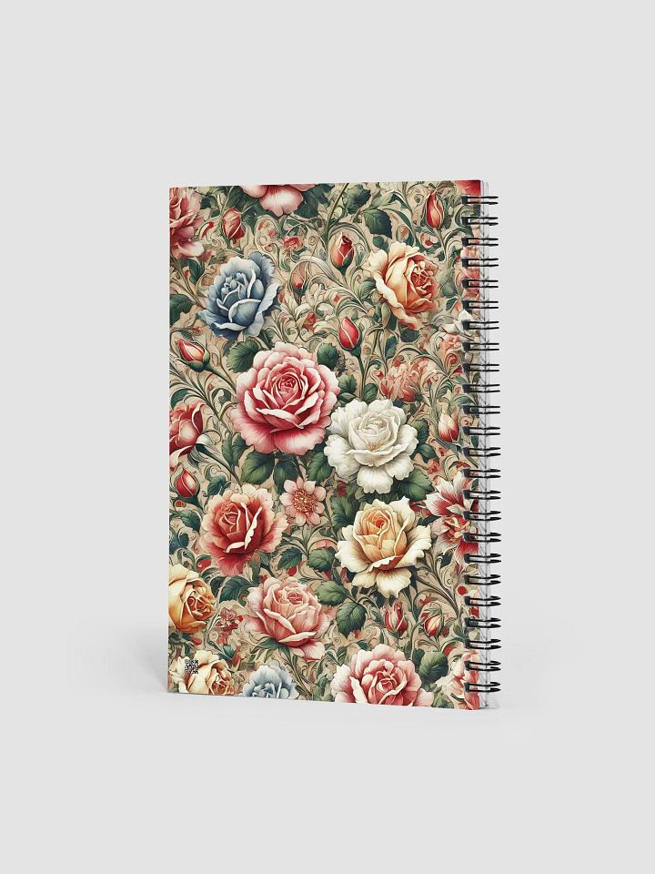 Royal Floral Spiral Notebook product image (2)