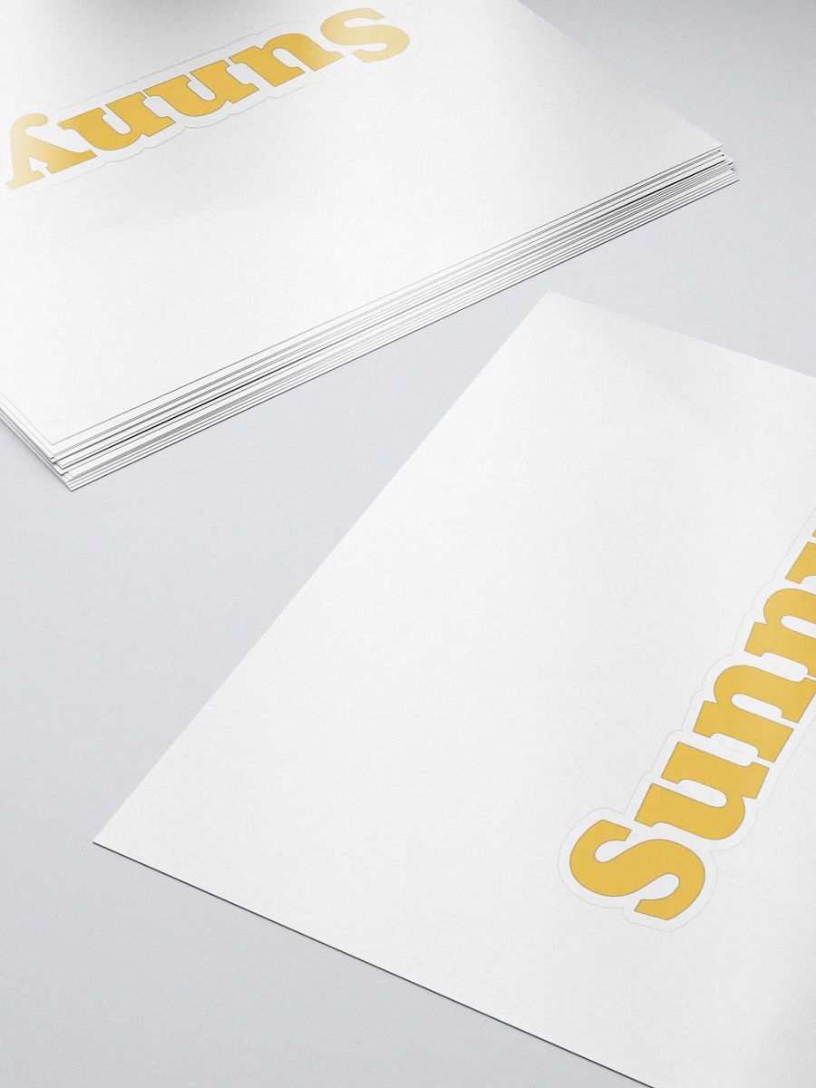 Sunny Sticker product image (5)