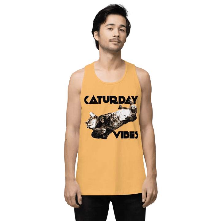 Caturday Vibes Tank product image (36)