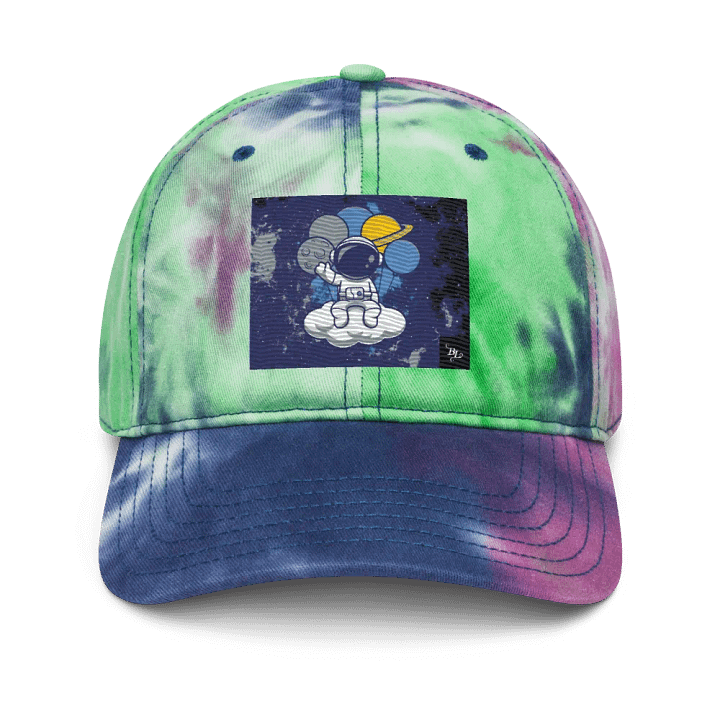 Astronaut Galaxy Solar System cap product image (1)