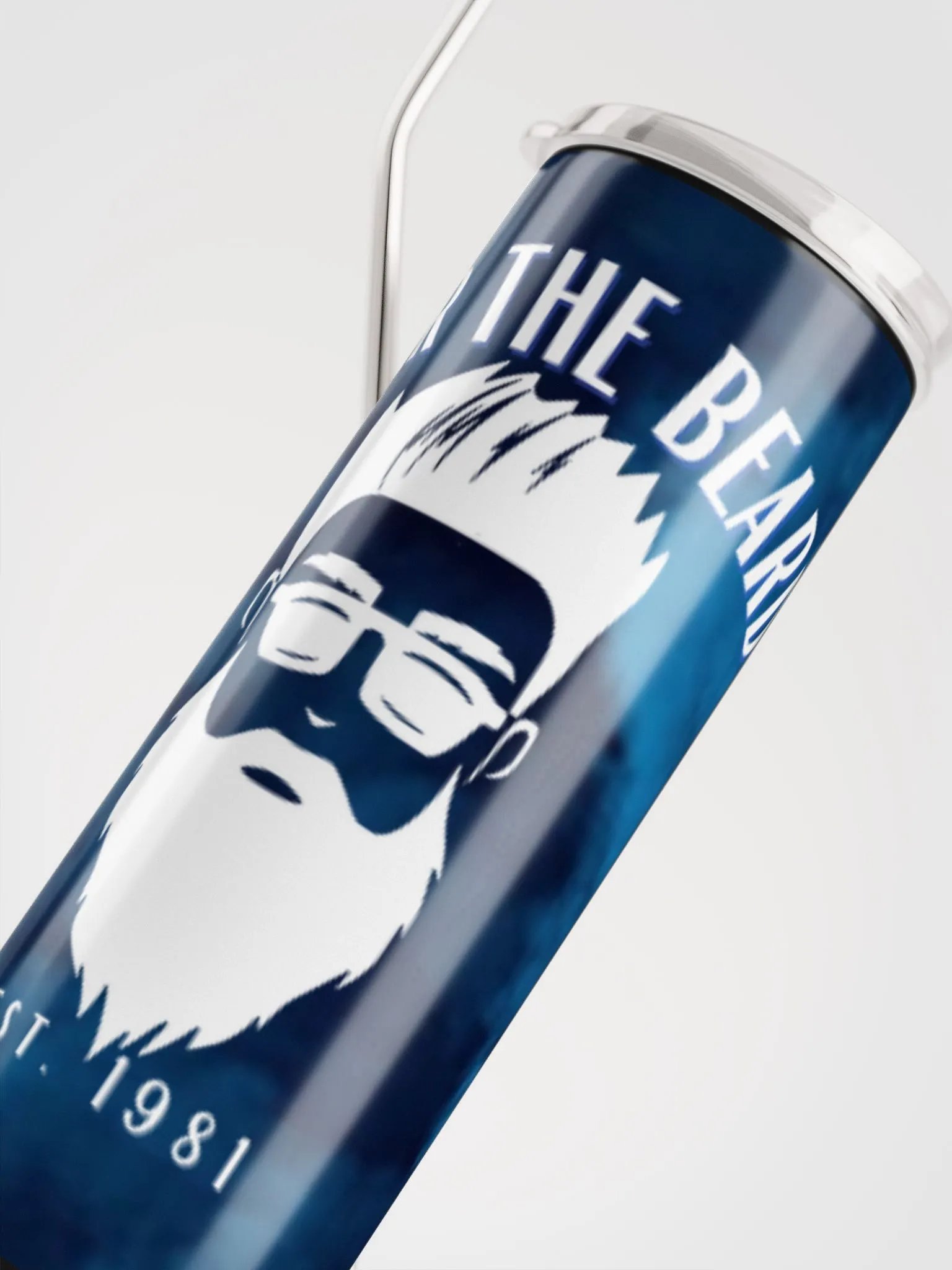 Fear the Beard Tumbler w/Straw product image (5)