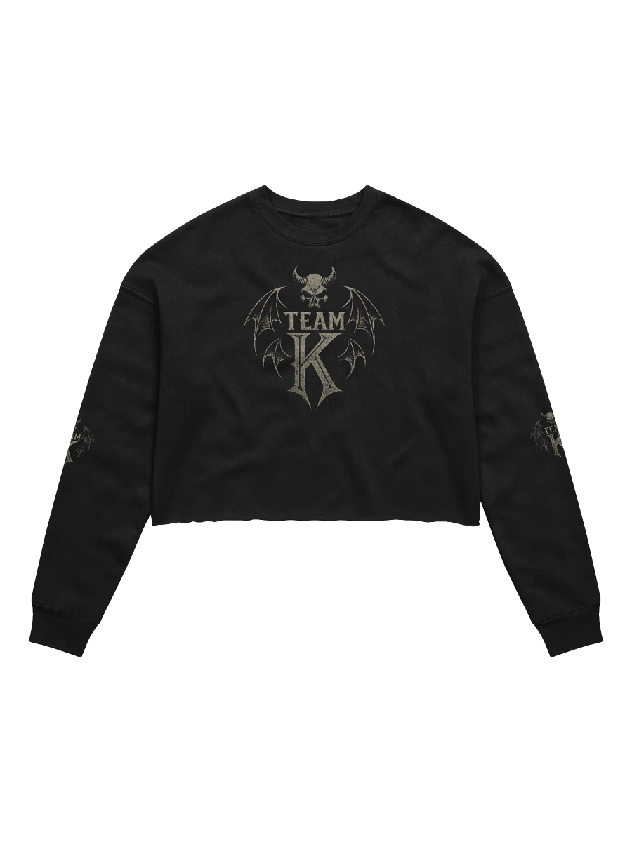 Team K V-3 Crop Sweatshirt product image (1)