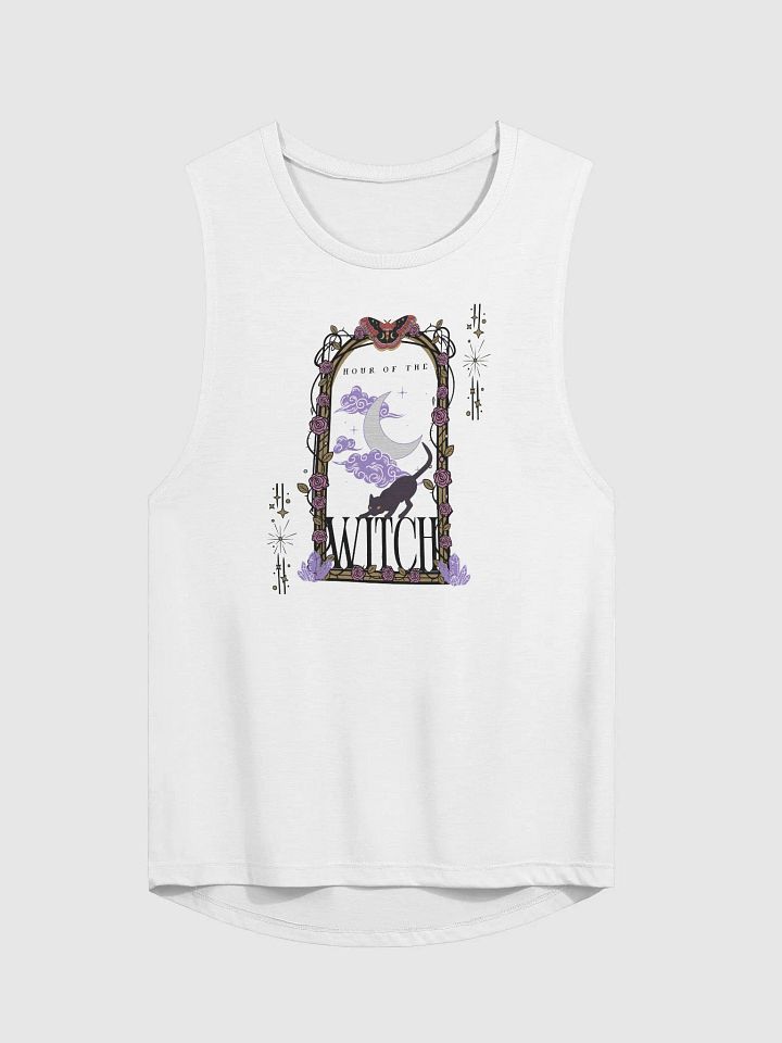 Hour of the Witch Women's Muscle Tank Top[black text] product image (37)