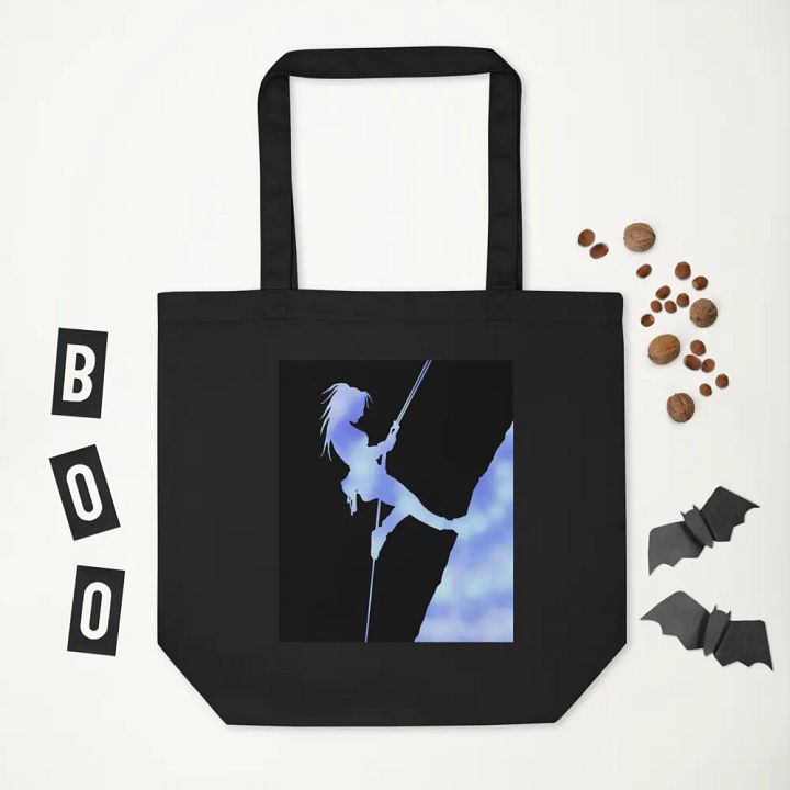 climber girl blues tote bag product image (2)