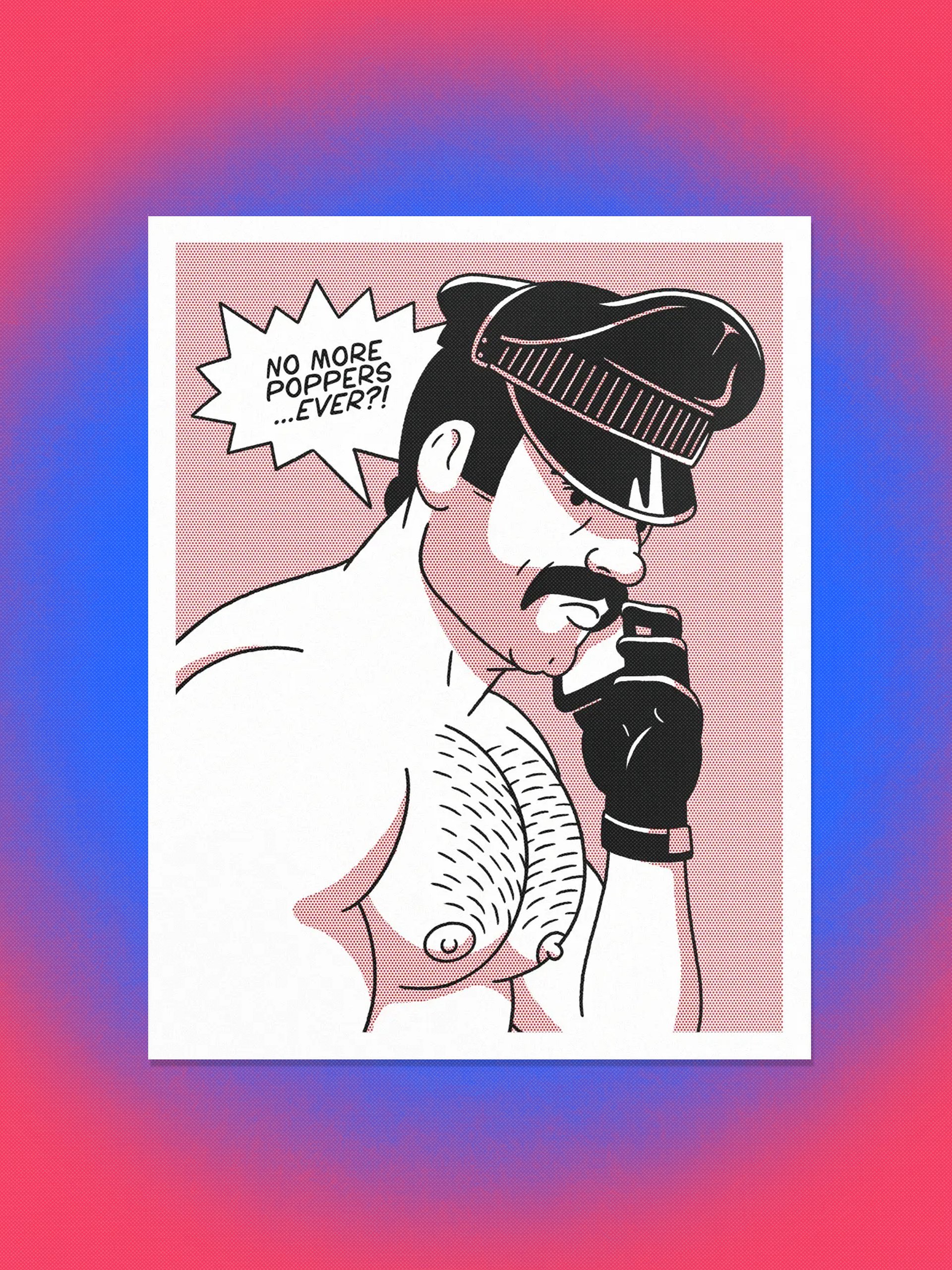 "No More Poppers...Ever?!" 11x14 Print product image (1)