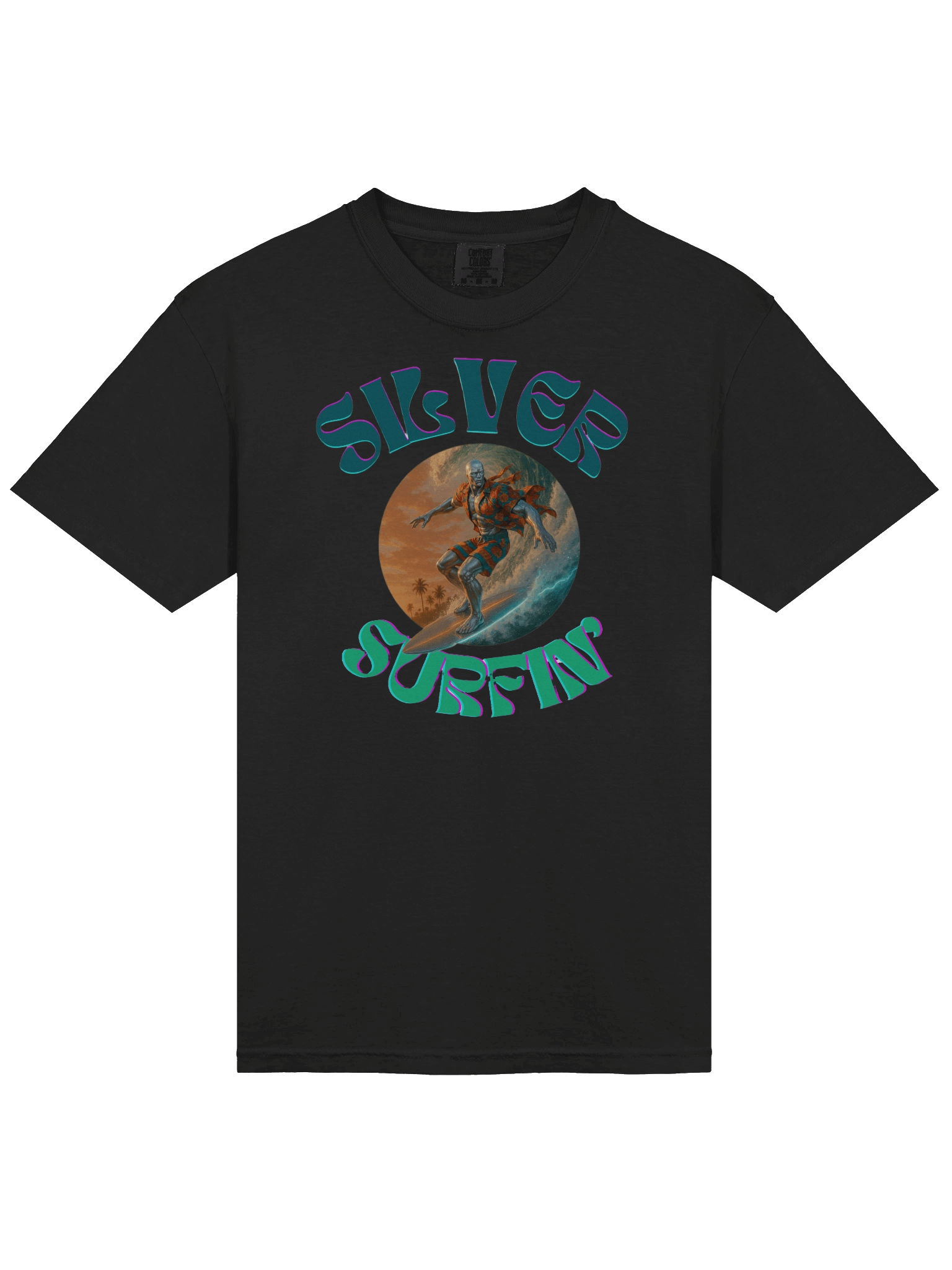 Silver Surfin' Sunset T-Shirt product image (3)