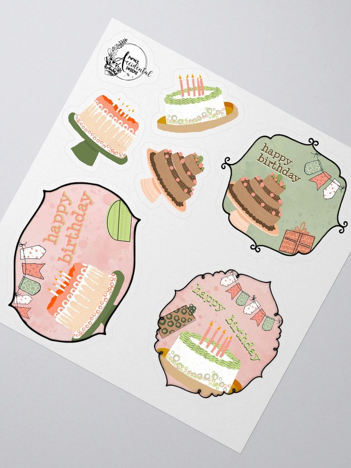 Birthday Party Stickers product image (2)
