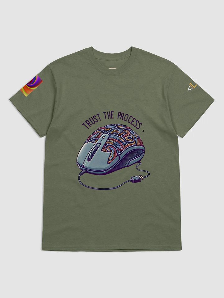 Trust the Process – Pixel Tech Wired Mouse T-Shirt product image (1)