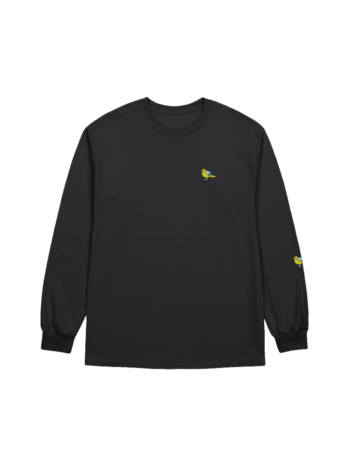 Whimsical Bird Cartoon Long Sleeve Tee product image (8)