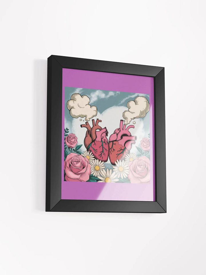 Anatomical Heart & Floral Fantasy Poster product image (42)