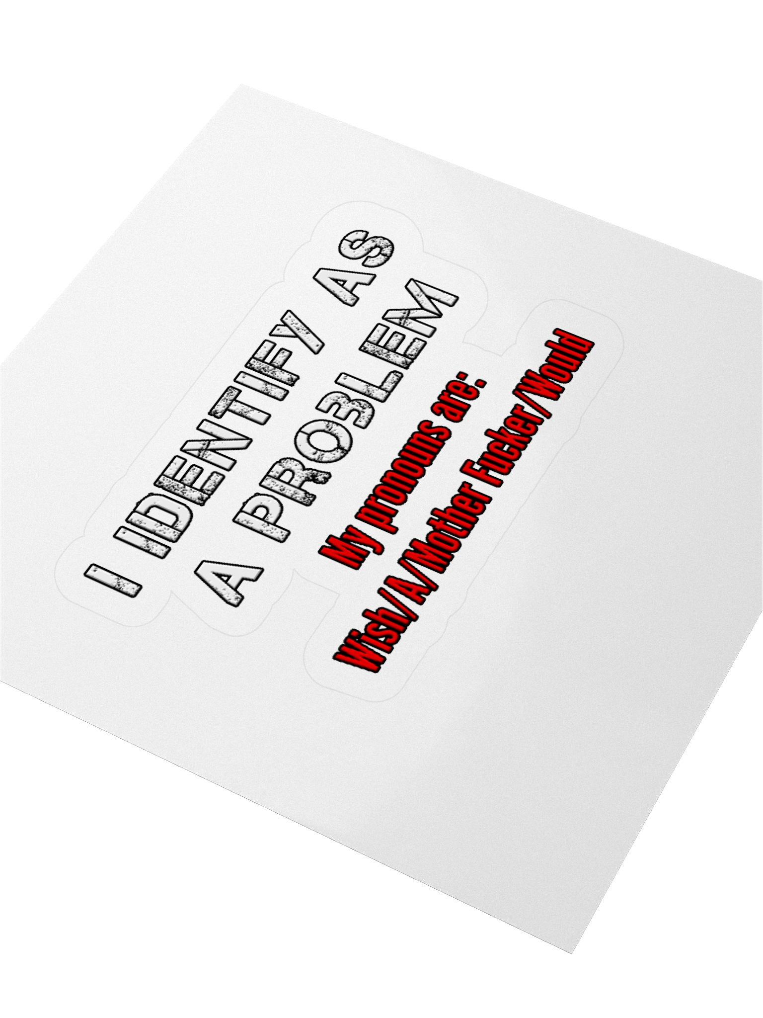 Identify Problem - Sticker product image (3)