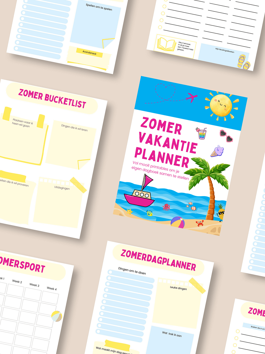 Vakantieplanner voor kinderen en tieners product image (3)
