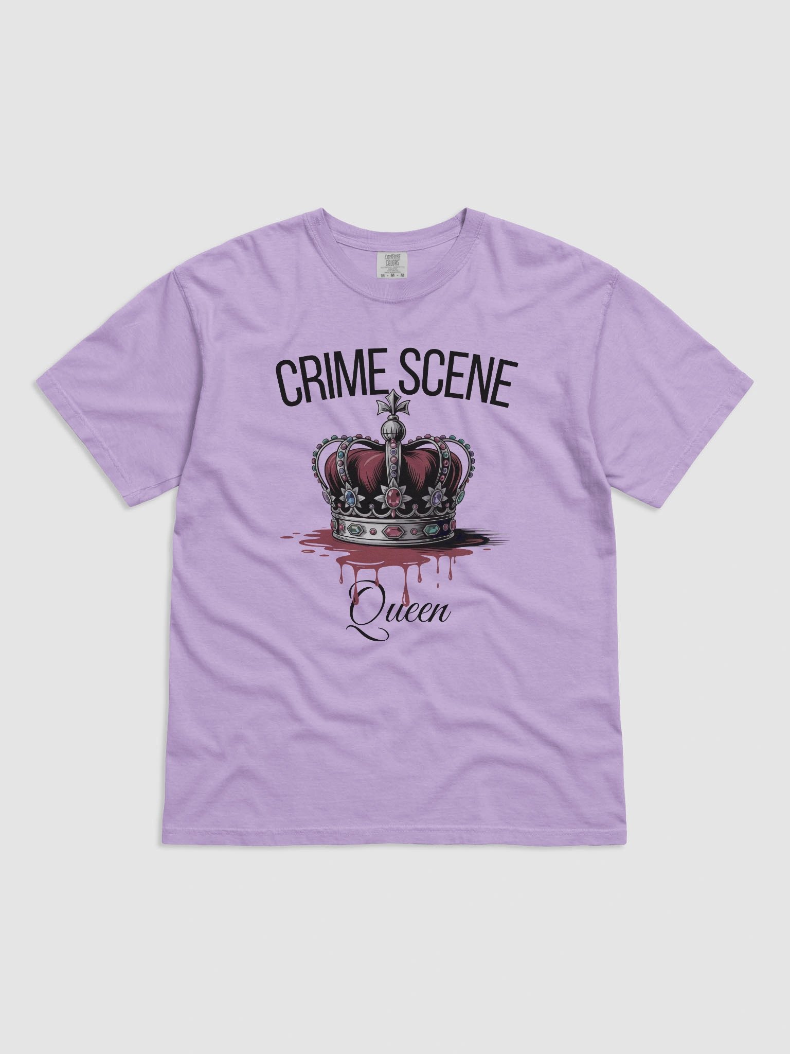 Crime Scene Queen T-Shirt - Funny True Crime Shirt for Women product image (2)