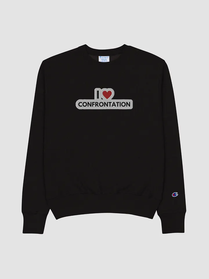 I <3 Confrontation (bubble design) Champion Crewneck Sweatshirt product image (1)