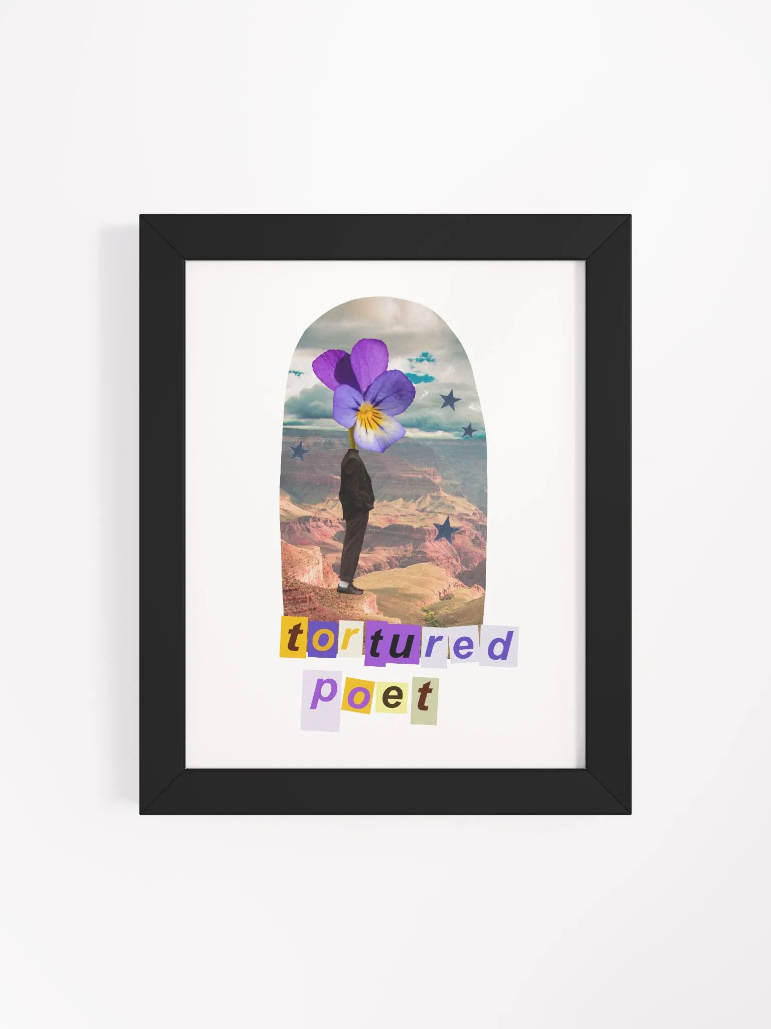 Tortured Poet Framed Art Print product image (69)