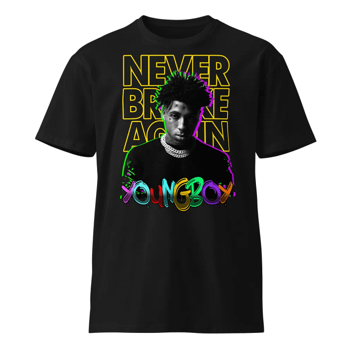 Vibrant YoungBoy Street Art T-Shirt product image (1)