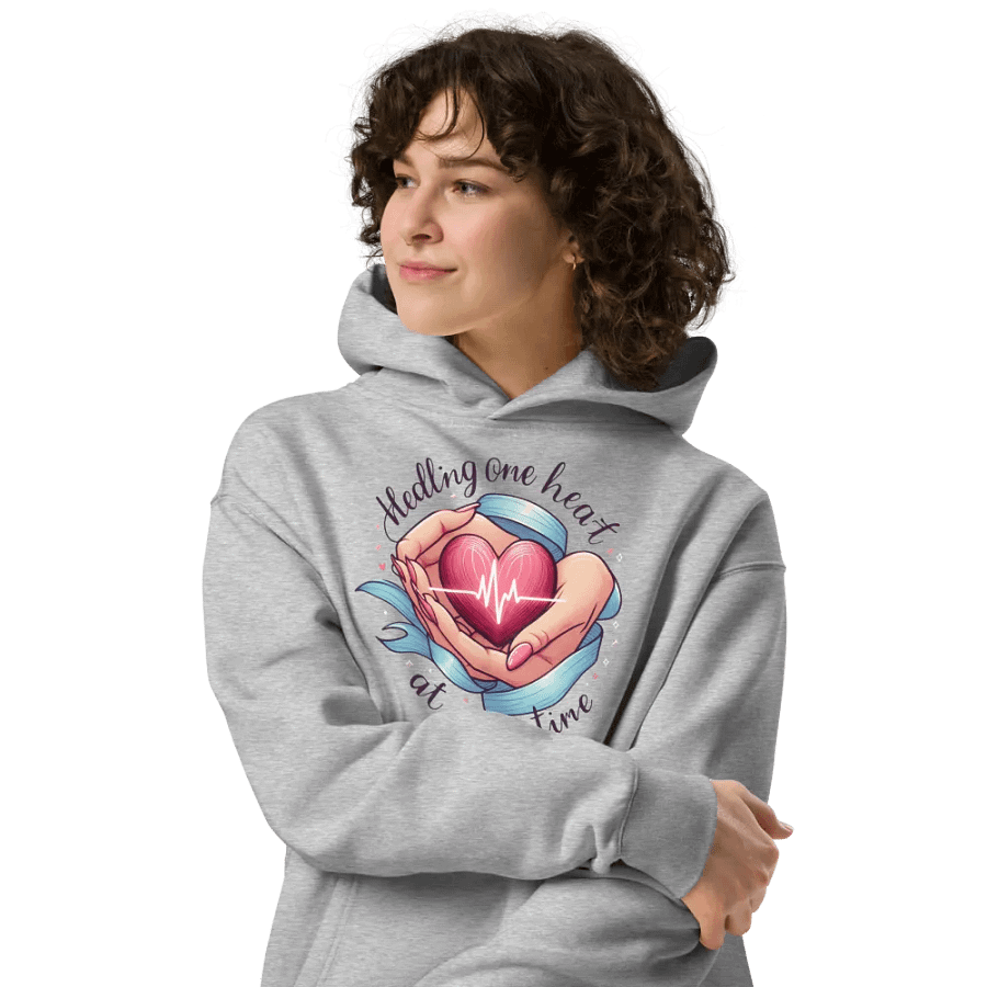 healing one heart at a time hoodie product image (4)