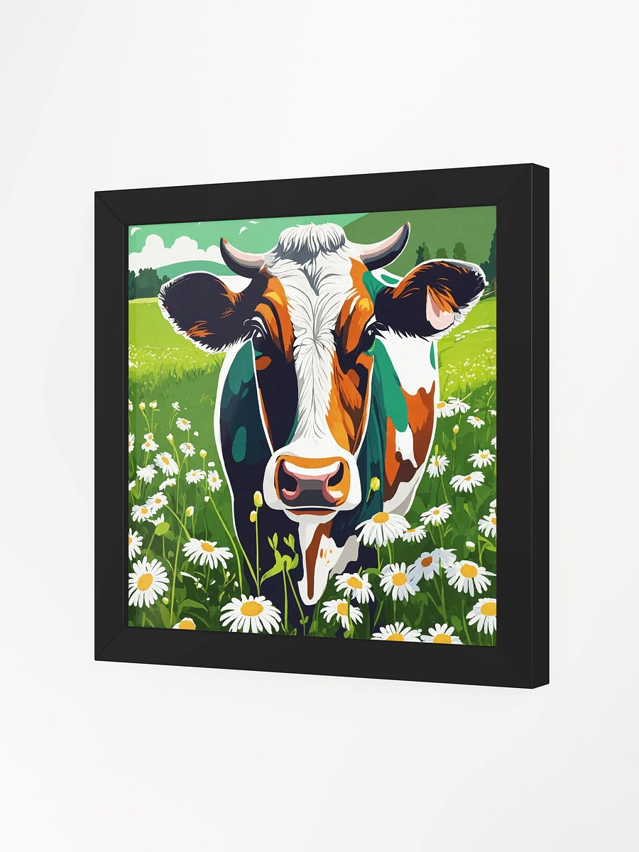 Daisies & a Cow Framed Art Print product image (3)