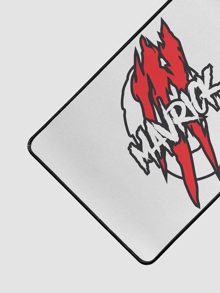 Zer0 White/Red Deskmat 12