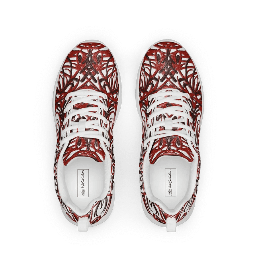 Zenith Red Swirl Men's Sneakers product image (10)