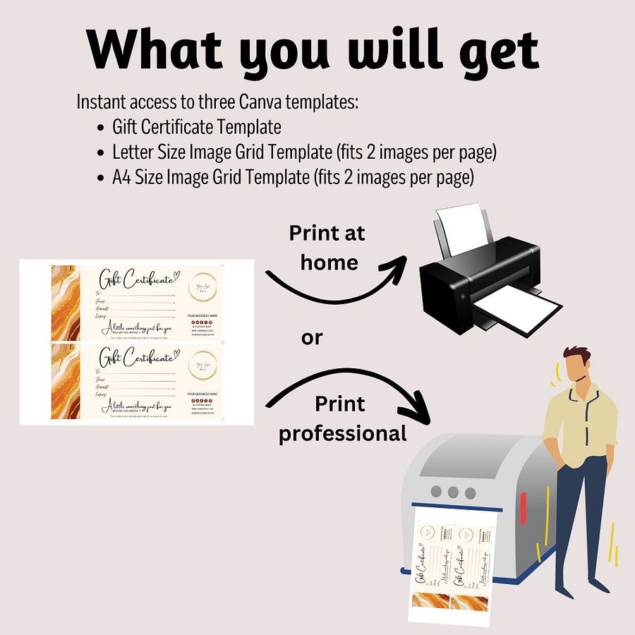 Phoenix - Gift Certificate Template product image (5)