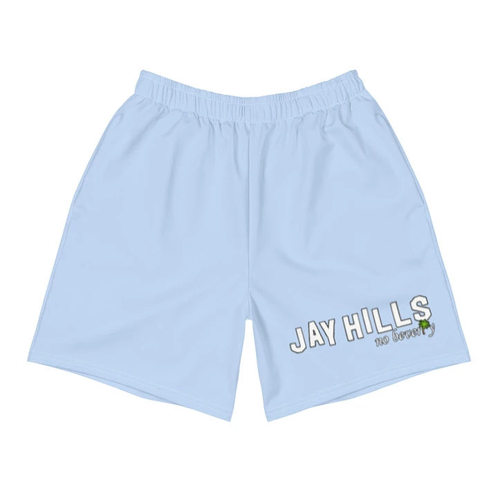 [JayHills] Men's Logo Athletic Long Shorts - Blue product image (1)