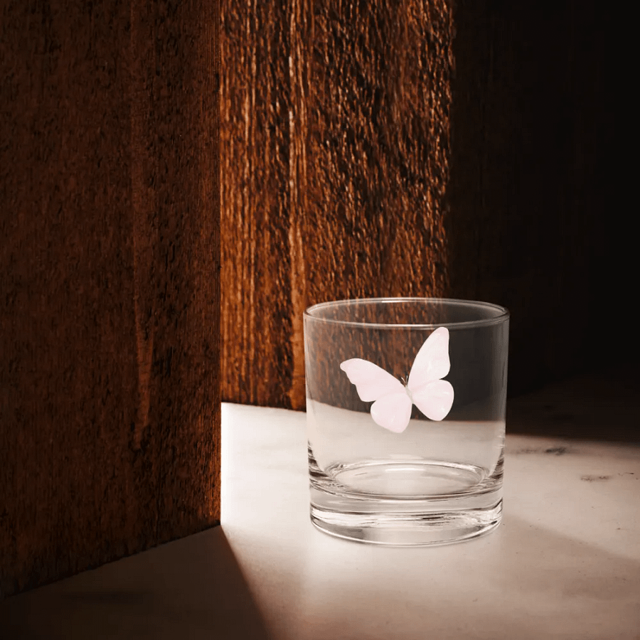 Blissful Butterfly Glass product image (12)