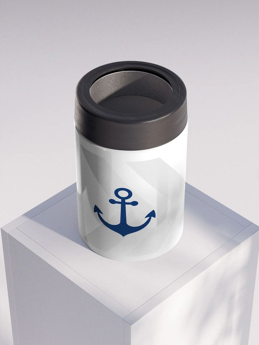 New! Stainless Steel Anchor Screw Top Koozie product image (3)