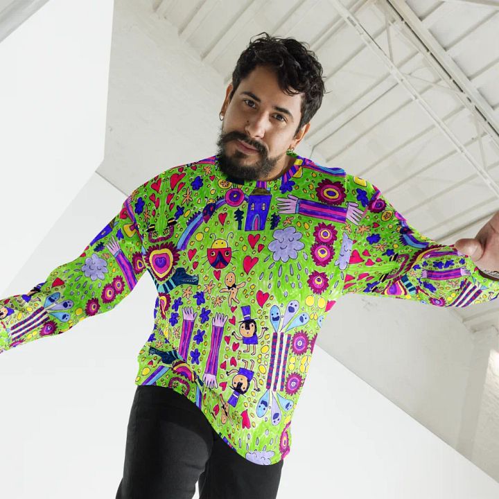 Abstract Doodle Life Unisex Sweatshirt product image (1)