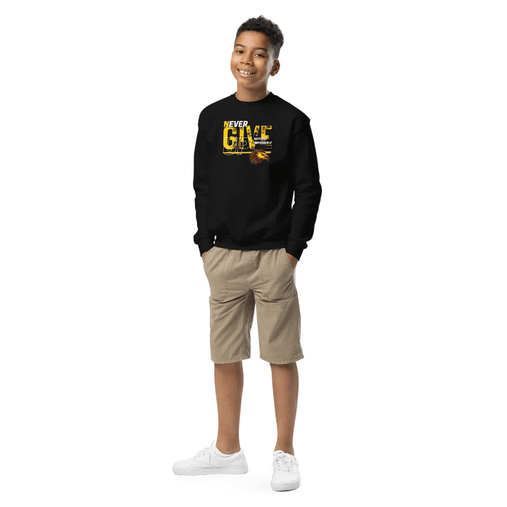Louisville Firehawks Crew Sweater by Gildan product image (1)