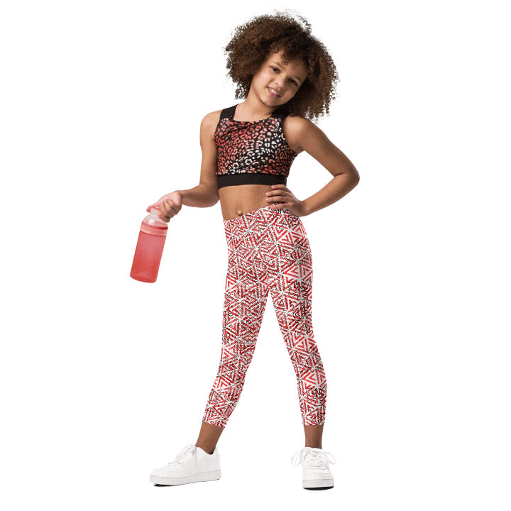 JoBeths' Signature Leggings 👖 White Kids -Web 🕸 Design product image (2)