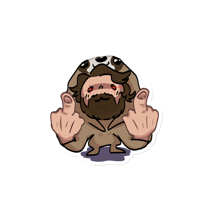 Sloth CW Vibes Die-Cut Magnet Set product image (2)