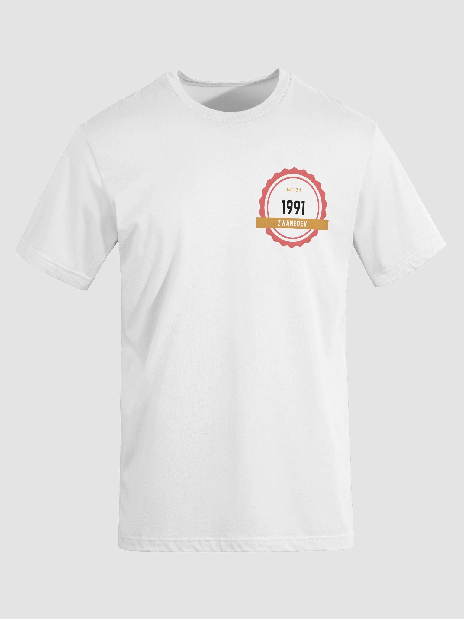ZwaneDev | White Simple T Ξ product image (8)