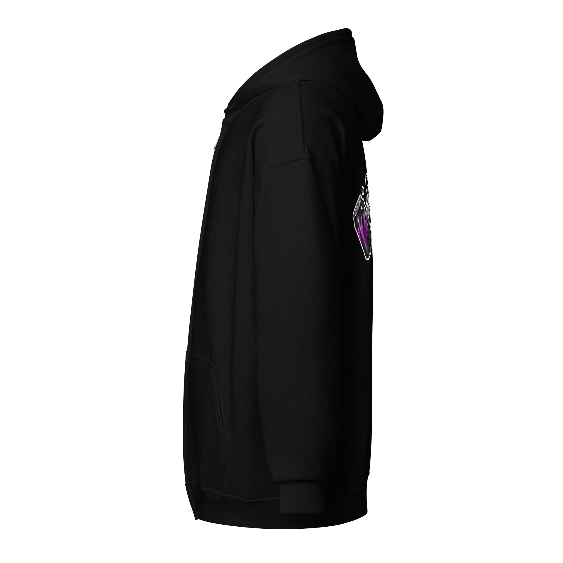 Caffeine Assassin - Asexual Pride Edition Zip Hoodie product image (3)