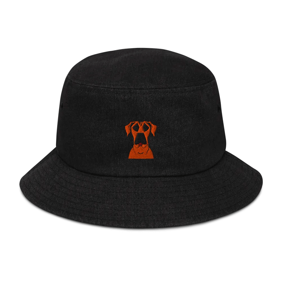 Bold RR Pup Denim Bucket Hat product image (1)