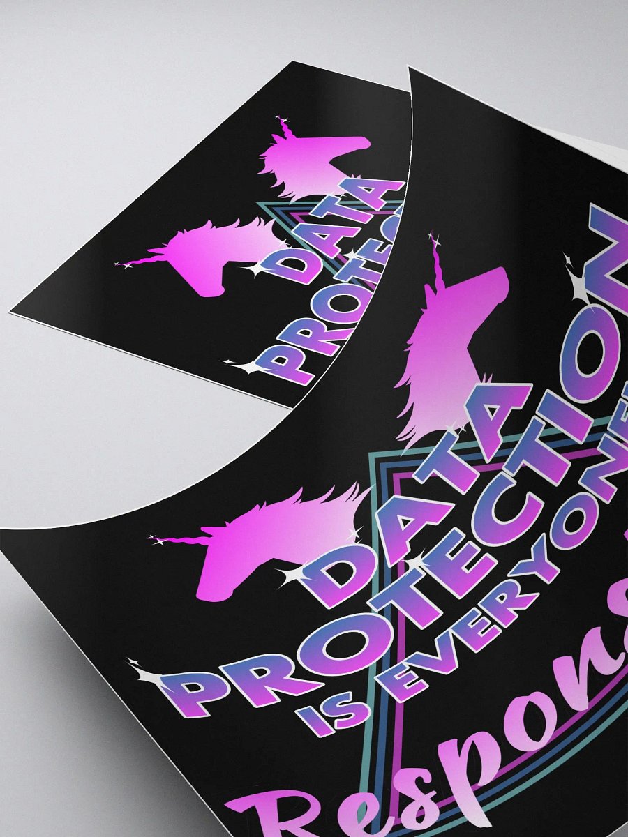 Data Protection bubble free stickers product image (4)