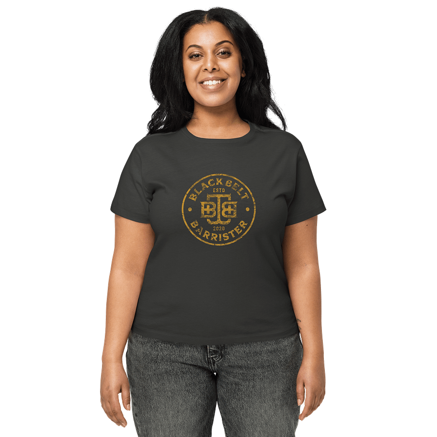 BBB Distressed Women's High-Waisted Tee Gold product image (17)