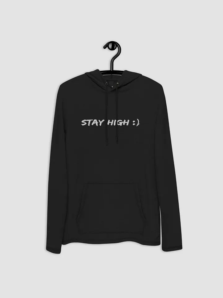 STAY HIGH District Lightweight Hoodie (White Text) product image (2)