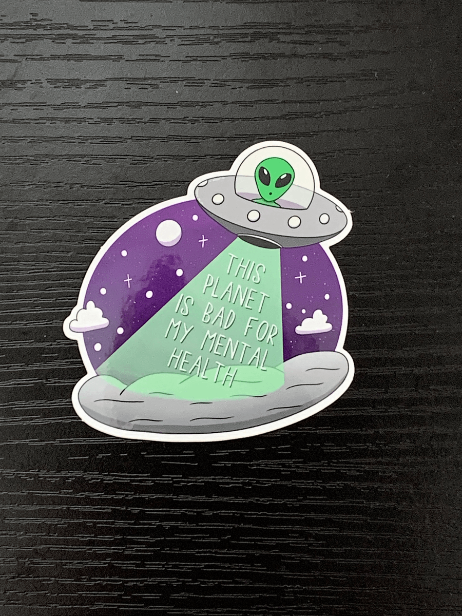 This Planet Is Bad Sticker product image (4)