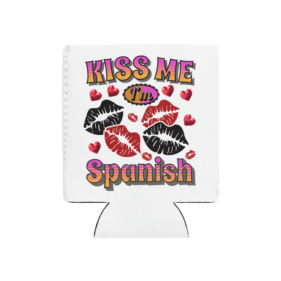 Kiss Me m Spanish Can Cooler product image (1)