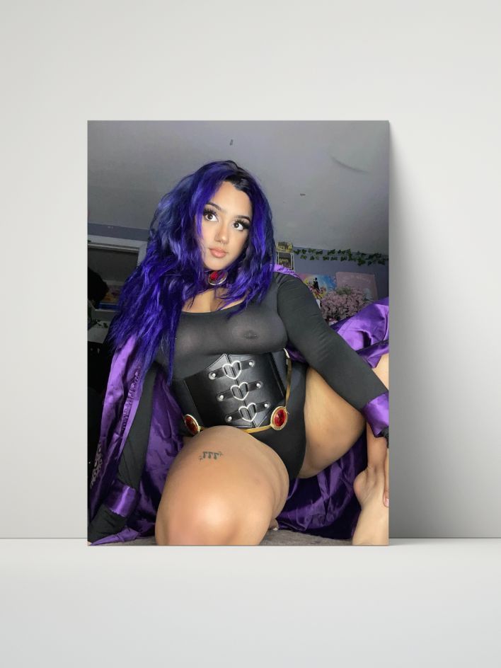 Teen Titans Raven Metal Prints - Cosplayer: OMGKittyOF product image (1)