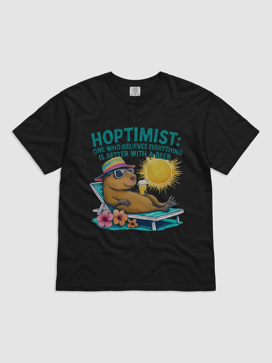 Hoptimist Tee – Good Vibes, Great Hops product image (1)