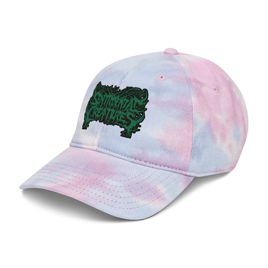 Tie-Dye Embroidered "Metal" Logo Hat product image (17)